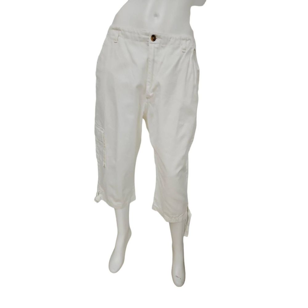Fashion Bug White Capris